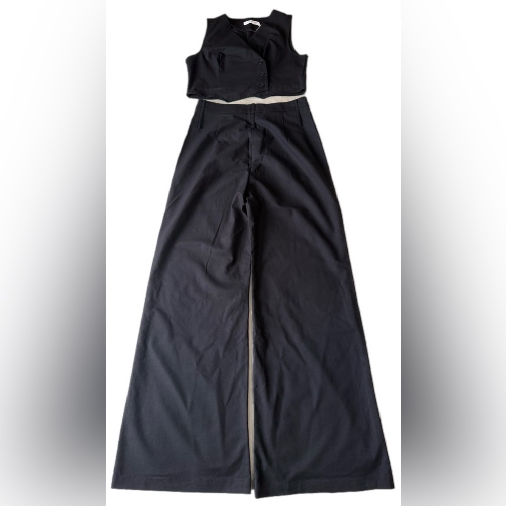 Commense set Black vest and pants large vest NWT pants NWOT neither wore - Picture 9 of 16